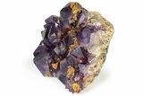 Deep Purple Amethyst Cluster - Congo #333244-2